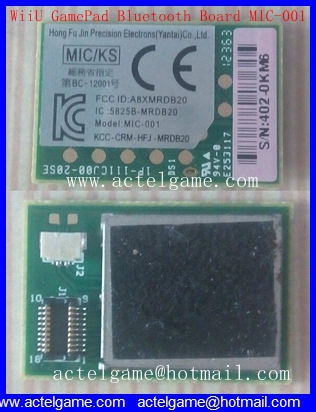 WiiU GamePad Bluetooth Board