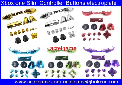 Xbox one Slim Controller Buttons electroplate